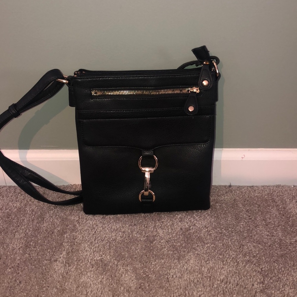 Black crossbody bag